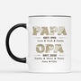2315MGE2 opa papa seit weltkarten personalisierte tasse papa opa_ 2315M5T5B