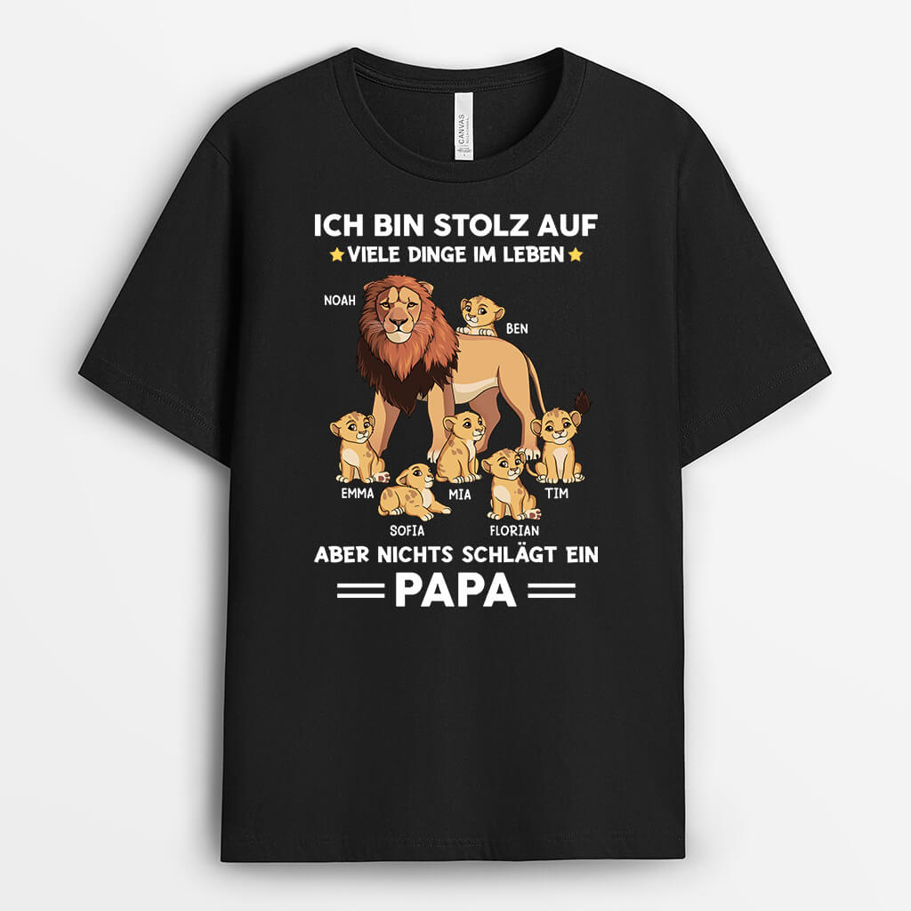 Nichts Ist Besser Als Papa Zu Sein - Personalisiertes Geschenk | T-Shirt für Papas