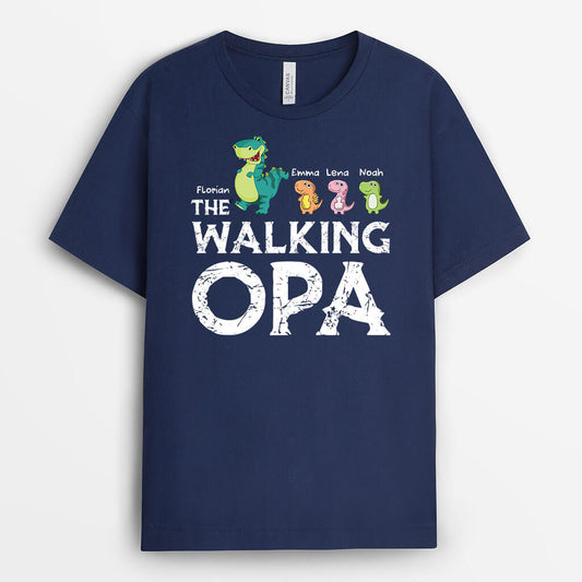 2331AGE2 personalisiertes der wandelnde papa t shirt 2331a3e0b
