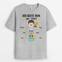 2345AGE2 personalisiertes der beste papa opa der welt t shirt 2345a6c8b