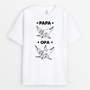 2347AGE1 personalisiertes zuerst papa jetzt opa t shirt 2347a6a5b