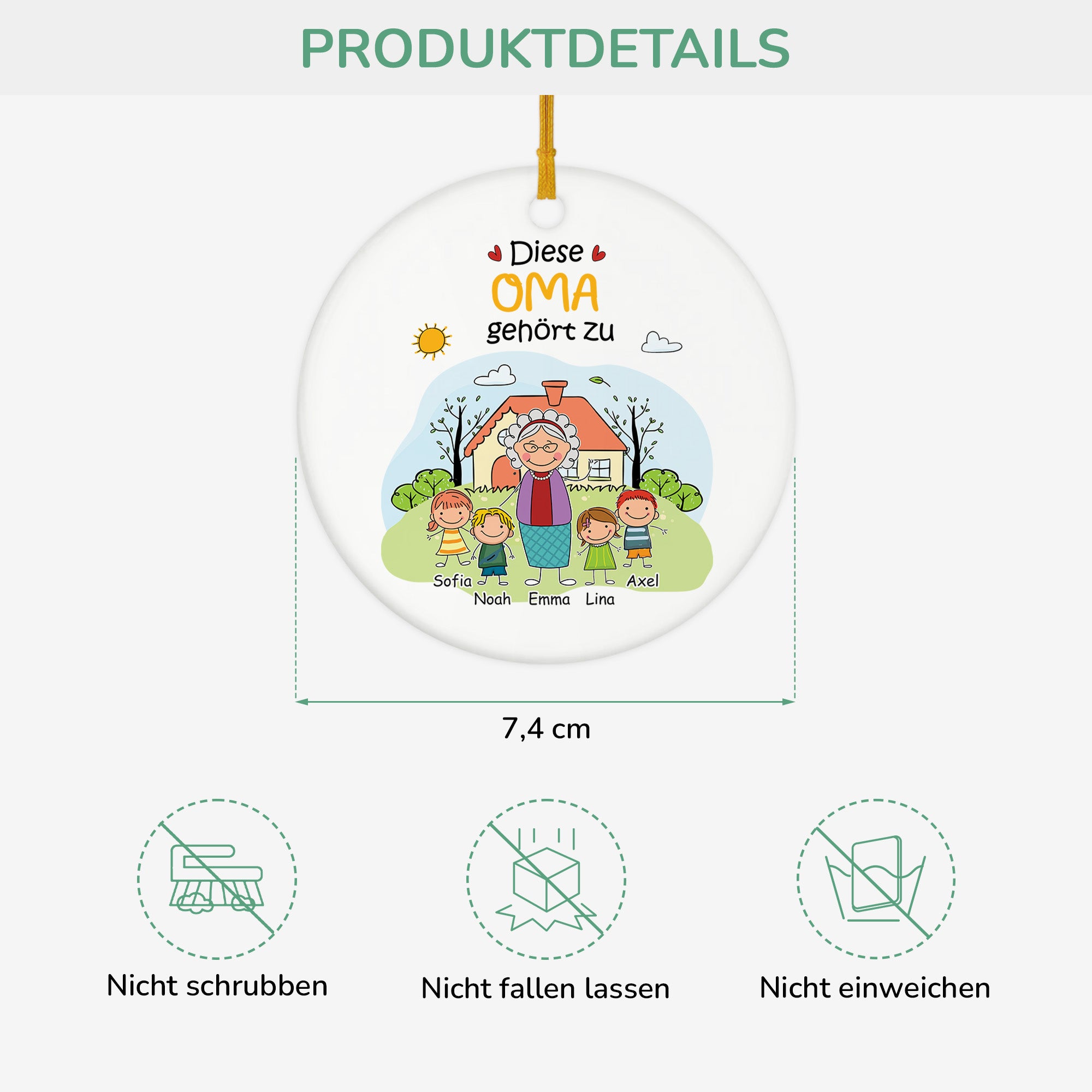 2361OGE3 ceramic ornaments with grandkids names_ custom xmas gifts for grandparents 2361O6L5B