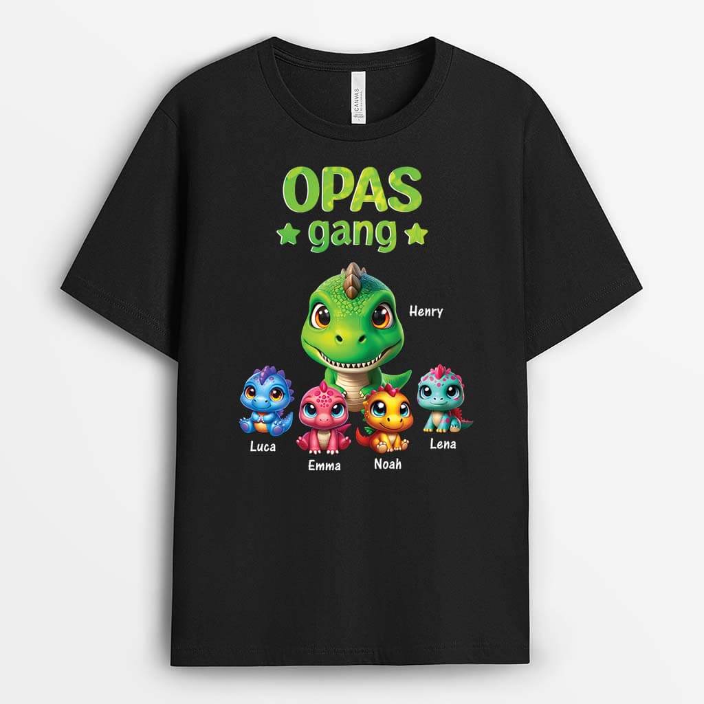 Papas/Opas Bande - Personalisiertes Geschenk | T-shirt für Opas/Papas