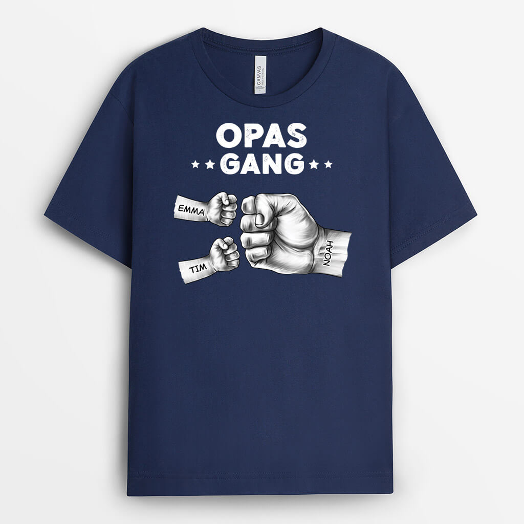 Papas Bande Faust - Personalisiertes Geschenk | T-shirt für Papas