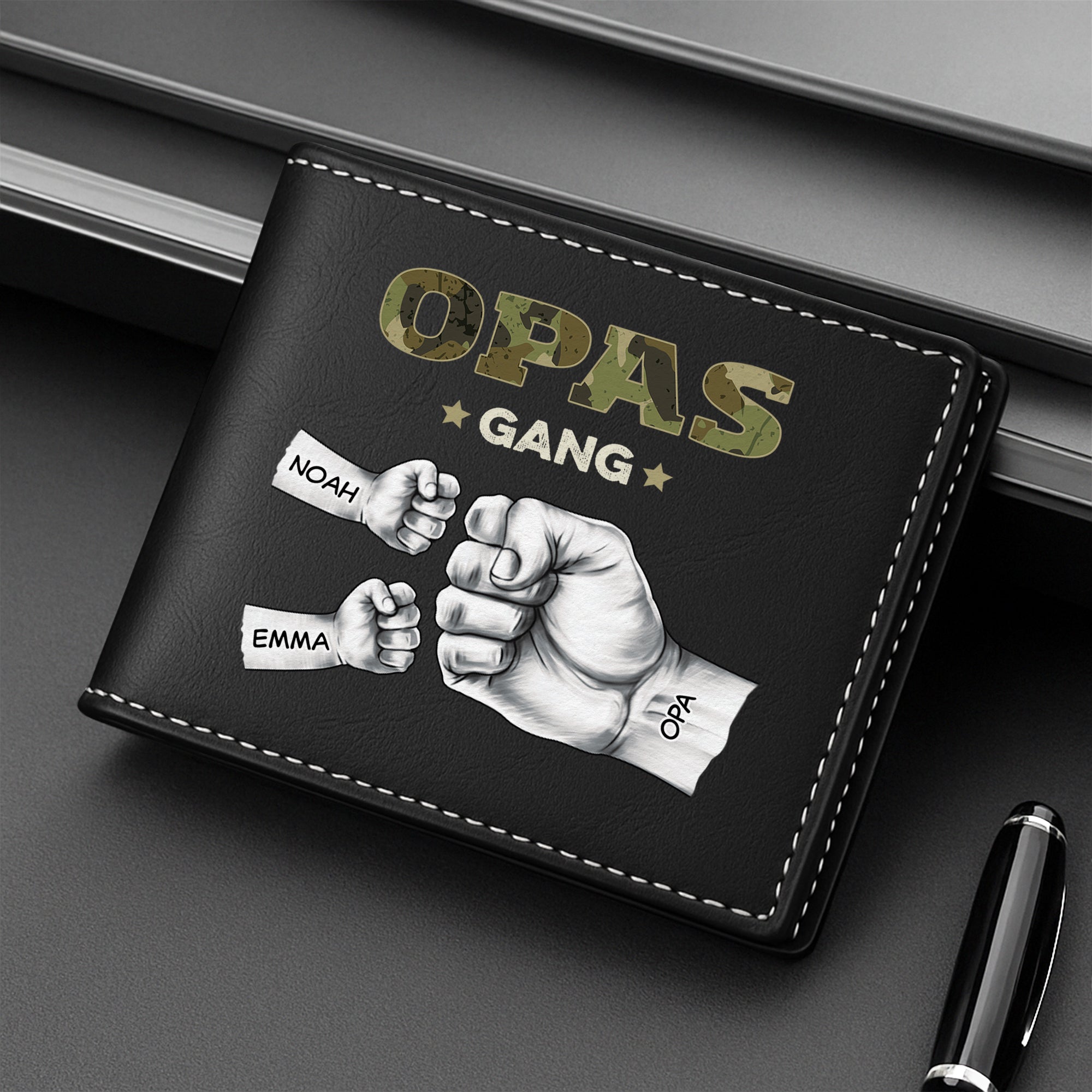 2375JGE2 papas gang armeemuster geldborse herren personalisiert_ 2375J5I7B