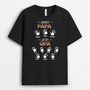 2384AGE1 personalisiertes zuerst papa jetzt opa t shirt 2384a3e8b