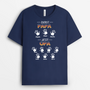 2384AGE2 personalisiertes zuerst papa jetzt opa t shirt 2384a3e8b
