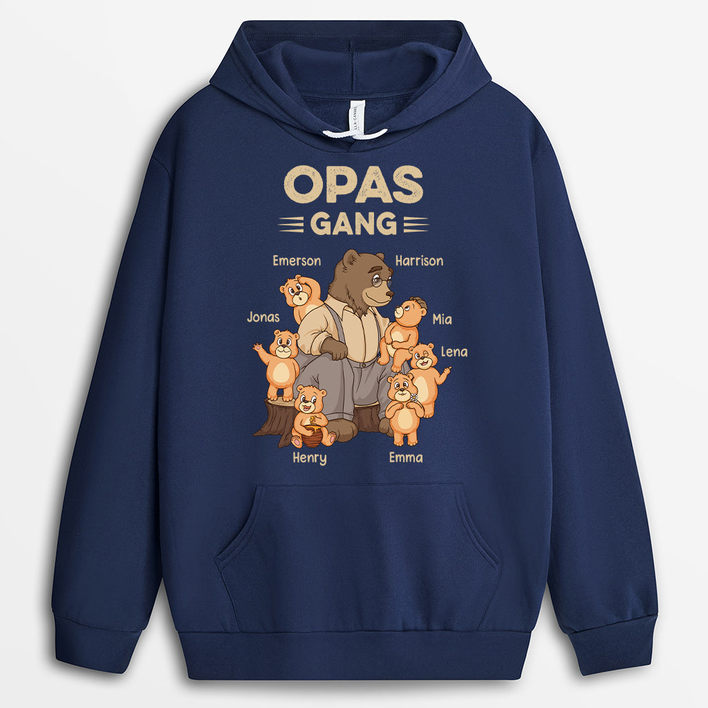 2393HGE2 opas papas gang bar opa papa hoodie personalisiert 2393H6L5B