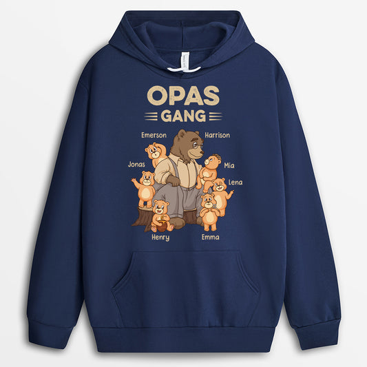 2393HGE2 opas papas gang bar opa papa hoodie personalisiert 2393H6L5B