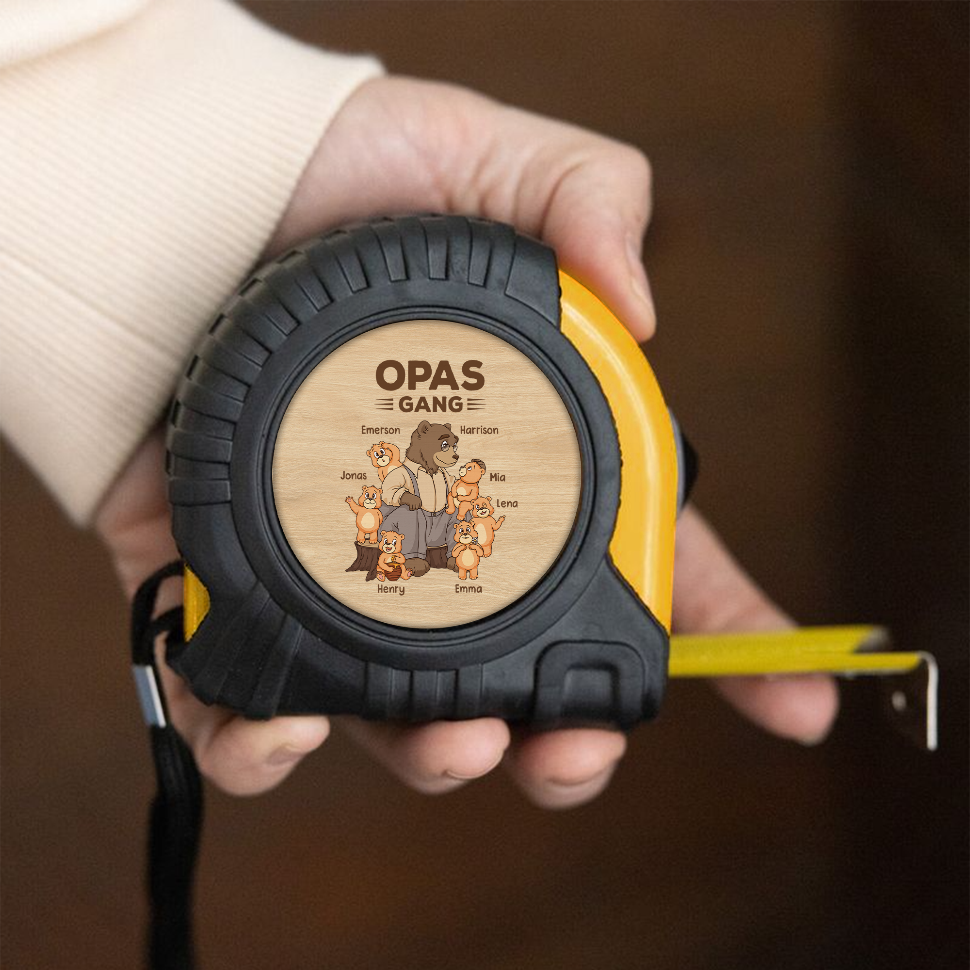 2393OGE2 papas gang bar massband personalisiert papa 2393OTH7B