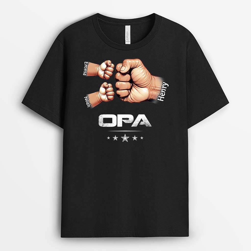 Papa/Opa Faust - Personalisiertes Geschenk | T-Shirt für Opas/Papas