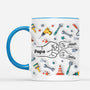 2409MGE2 personalisierte papa und kinder werkzeug tasse 2409m5d5b