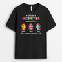 2414AGE1 personalisiertes ich habe monster erschaffen sie nennen mich opa papa dinosaurier t shirt 2414a5d5b
