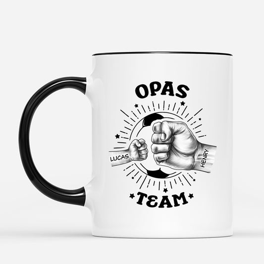 2438MGE2 papas team personalisierte tasse papa 2438M587B