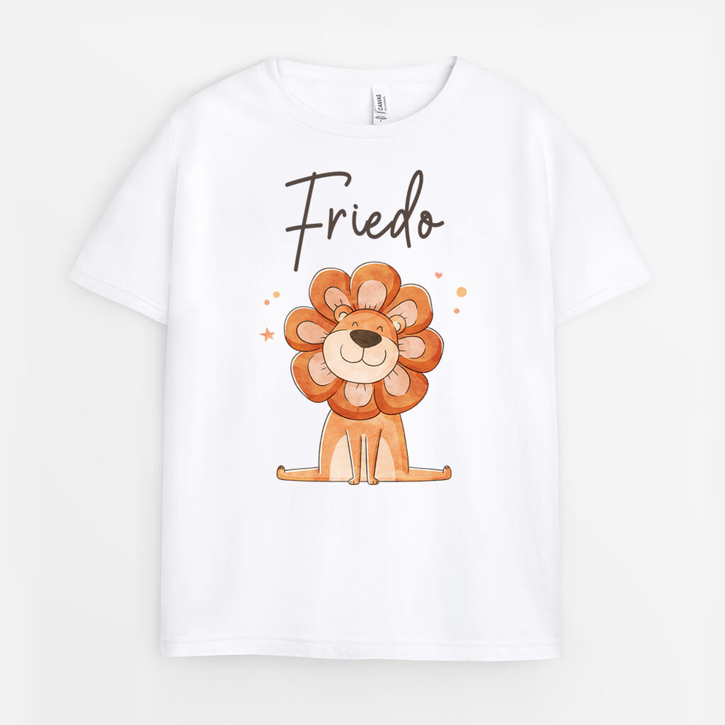 Tiere Und Kindernamen - Personalisiertes Geschenk | T-Shirt für Kinder und Jugendliche