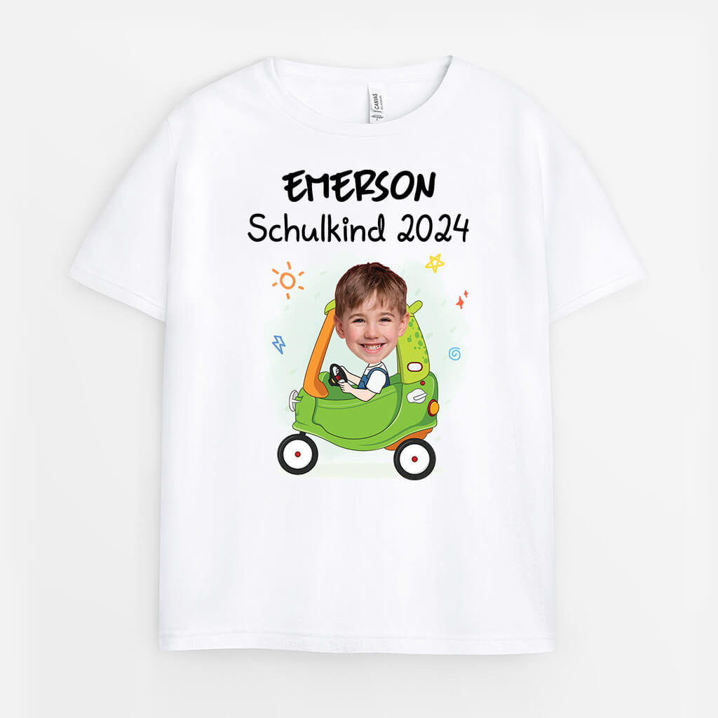 Schulkind - Personalisiertes Geschenk | T-Shirt für Junge