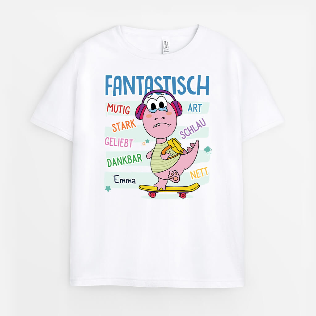 Fantastisch - Personalisiertes Geschenk | T-Shirt für Kinder/Jugendliche