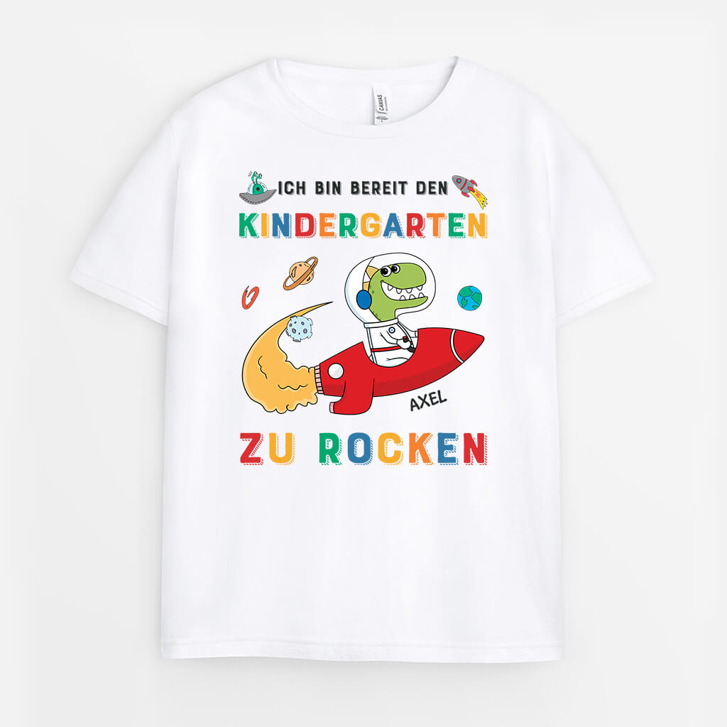 Ich Bin Bereit Kinder  - Personalisiertes Geschenk | T-Shirt für Kinder