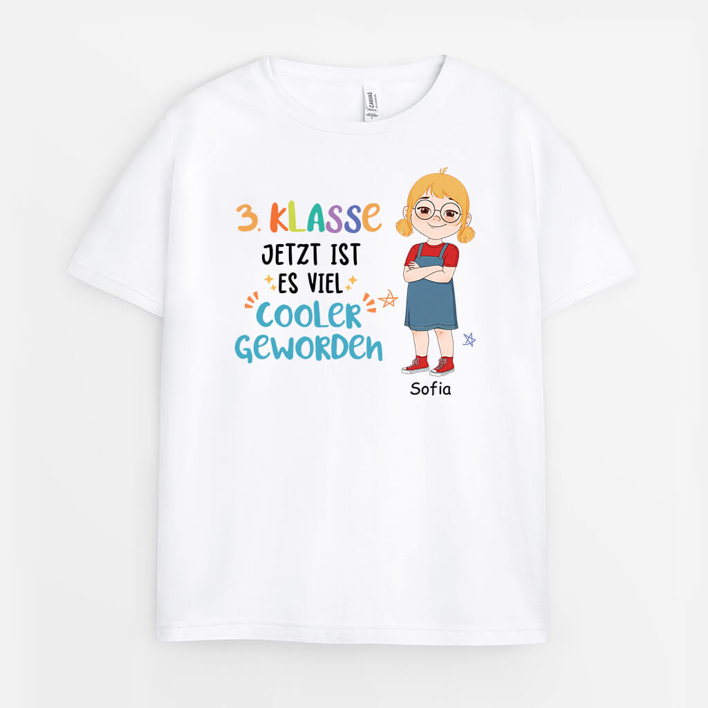 Jetzt Ist Es Viel Cooler Geworden - Personalisiertes Geschenk | T-Shirt für Kinder