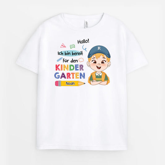 2654AGE1 ich bin bereit fur den kindergarten  personalisiertes t shirt fur kinder_a5908f86 d972 4f5e a230 61aca4159249
