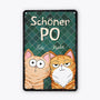 2657EGE1 schoner po  personalisiertes turschild fur katzenliebhaber