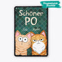 2657EGE2 schoner po  personalisiertes turschild fur katzenliebhaber