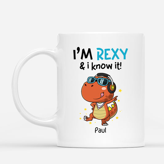 2667MGE1 ich bin rexy und ich weiss es  lustige tasse fur manner personalisiert_2a08265f 0620 448e a74c b4fb6f41804b