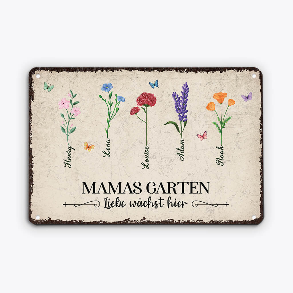 2714EGE2 omas garten hier wachst liebe  personalisiertes turschild fur omas_e89cd826 baf7 4c4c 8929 bf5893038898