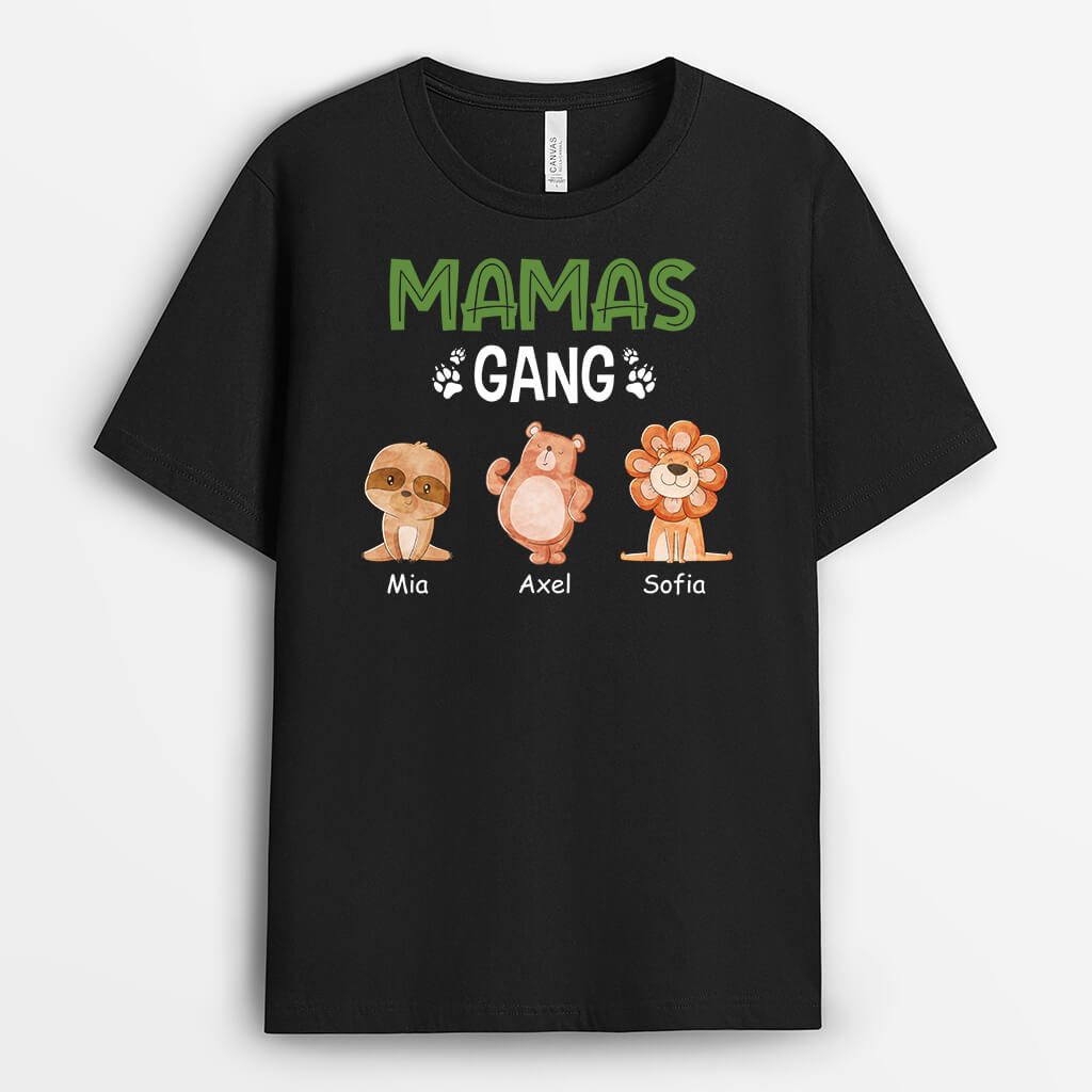 Mamas Bande - Personalisiertes Geschenk | T-Shirt für Mamas