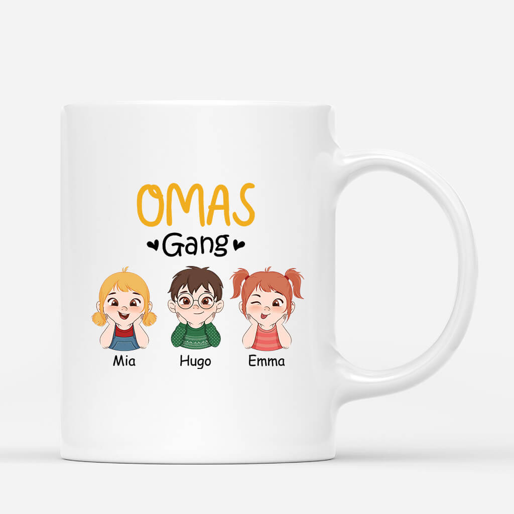 Omas/Mamas Bande - Personalisiertes Geschenk | Tasse für Damen