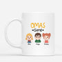 2747MGE3 omas mamas bande  personalisierte tasse fur damen