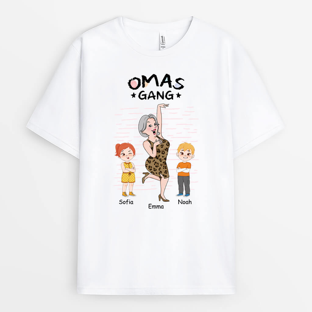 Omas Bande - Personalisiertes Geschenk | T-Shirt für Omas