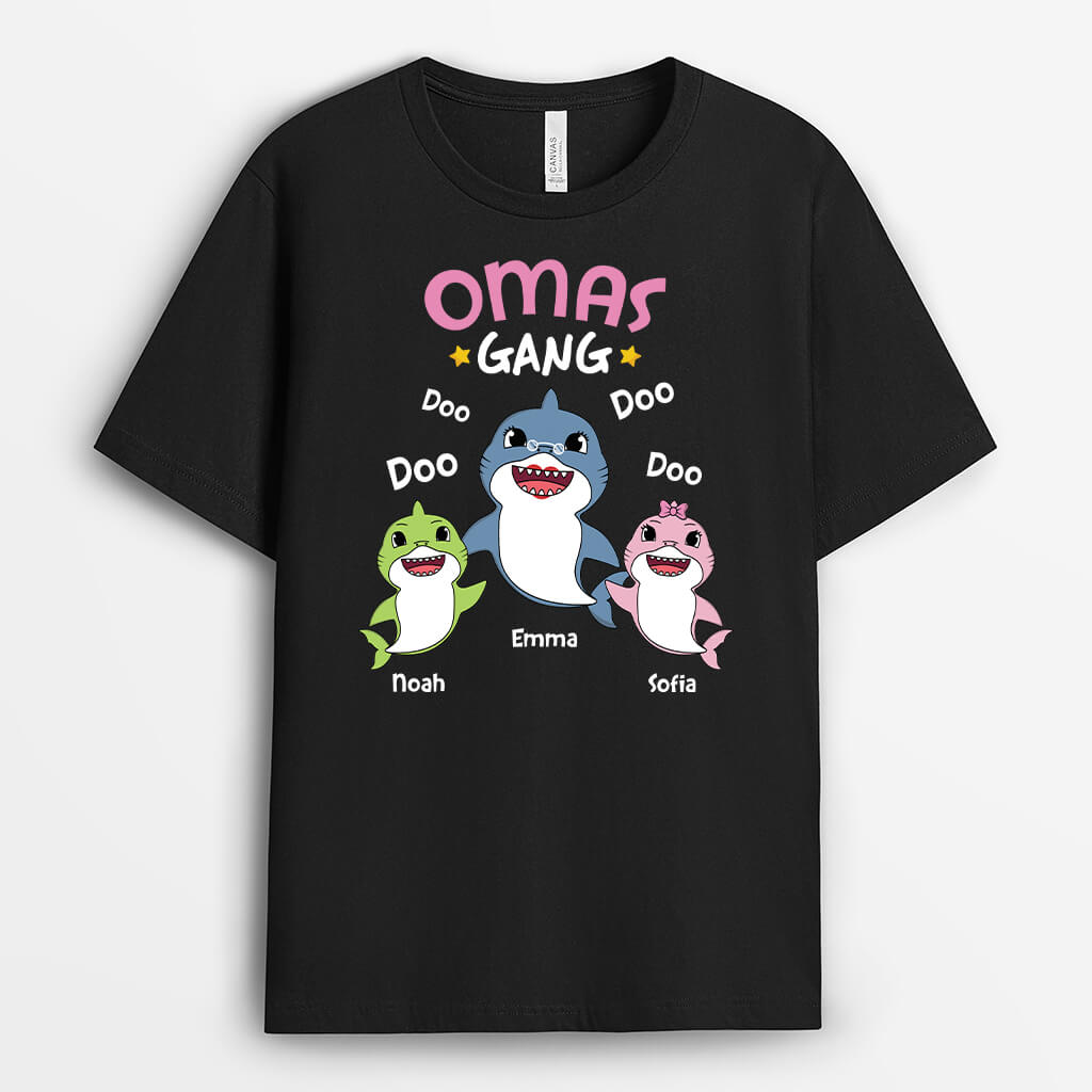 Mamas/Omas Bande - Personalisiertes Geschenk | T-Shirt für Frauen