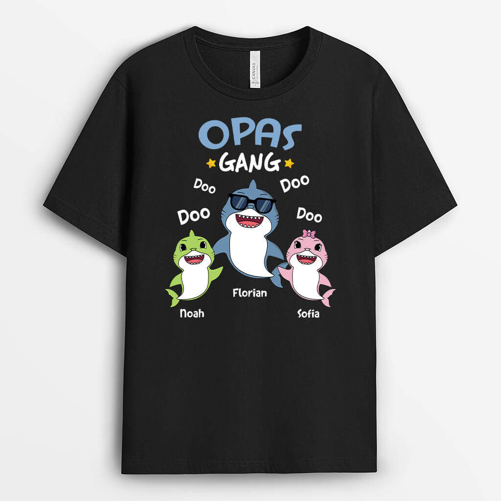 Papas/Opas Bande - Personalisiertes Geschenk | T-Shirt für Herren