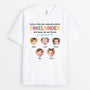 2769AGE1 seite an seite oder meilenweit entfernt enkelkinder sind immer nah am herzen personalisiertes t shirt fur kinder mit gesicht 2769a