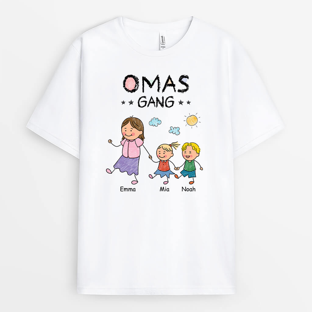 Omas/Mamas Bande - Personalisiertes Geschenk | T-shirt für Frauen