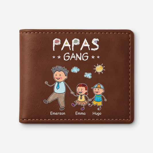 2793JGE1 papas gang buntstifte geldborse herren personalisiert 2793J