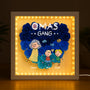 2793OGE2 omas gang buntstift blumen 3d bilderrahmen personalisiert oma 2793O3L8B