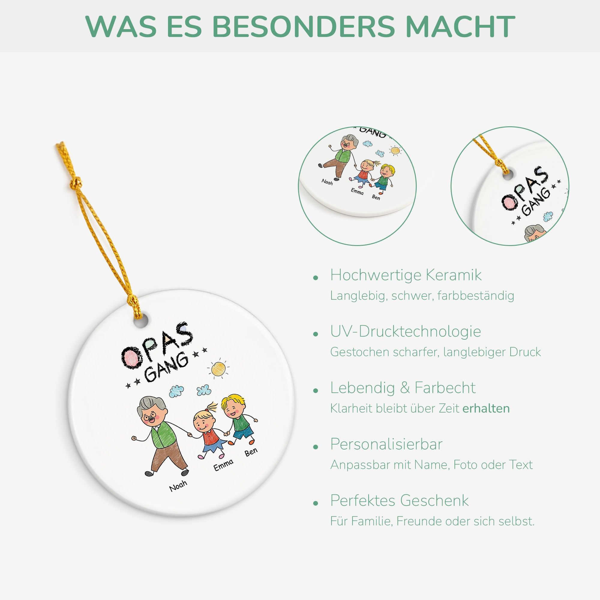 2793OGE4 opas gang buntstift personalisierte keramik ornamente opa 2793O3L8B