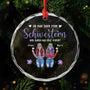 2822OGE1 ob nah oder fern schwestern sind durch das herz vereint weihnachtsschmuck personalisiert_ glas schwestern 2822O8Z5E