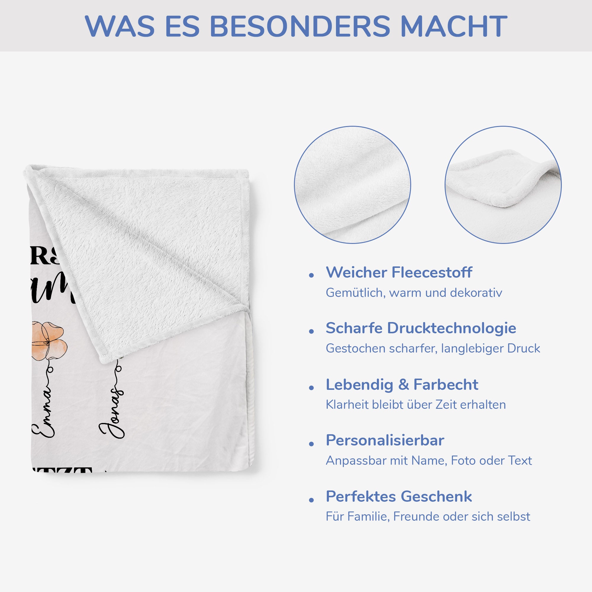 2851BGE4 zuerst mama jetzt oma blumen kuscheldecke personalisiert_ oma 2851B3Y5A
