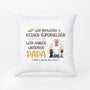 2870PGE1 ich brauche keinen superhelden ich habe meinen papa opa  personalisiertes kissen fur opas papas
