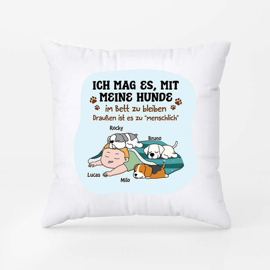2881PGE2 ich mag es mit meinen katzen im bett zu bleiben personalisiertes kissen fur hundeliebhaber 2881p
