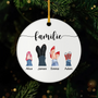 2894OGE1 die familie personalisierte keramik ornamente familie 2894OTV7B