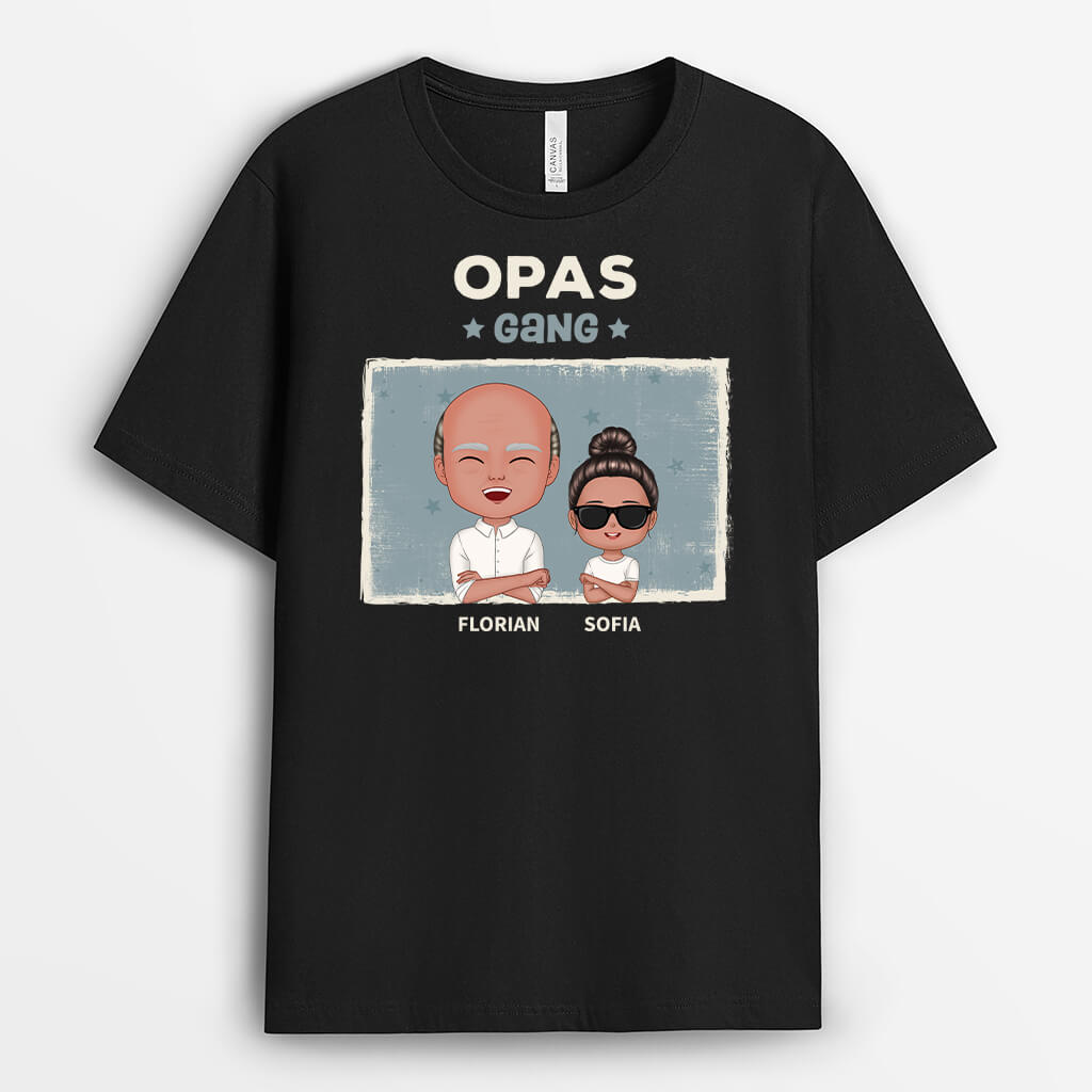 Papas Bande - Personalisiertes Geschenk | T-shirt für Papas