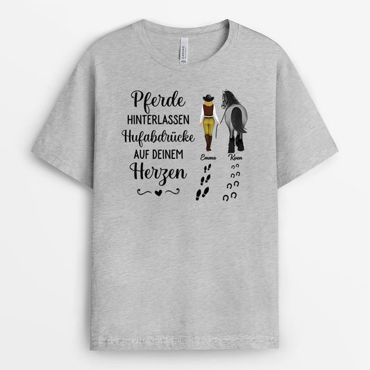 2938AGE2 pferde hinterlassen hufabdrucke auf deinem herzen  personalisiertes t shirt fur pferdeliebhaber_a7b67b18 b42e 4bb8 a209 797060c7db28