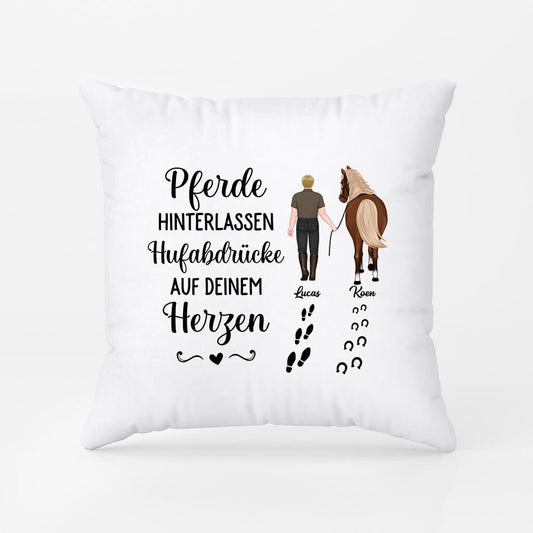 2938PGE1 pferde hinterlassen hufabdrucke auf deinem herzen  personalisiertes kissen fur pferdeliebhaber_929651c7 968e 4ae9 a613 c659c1530d61