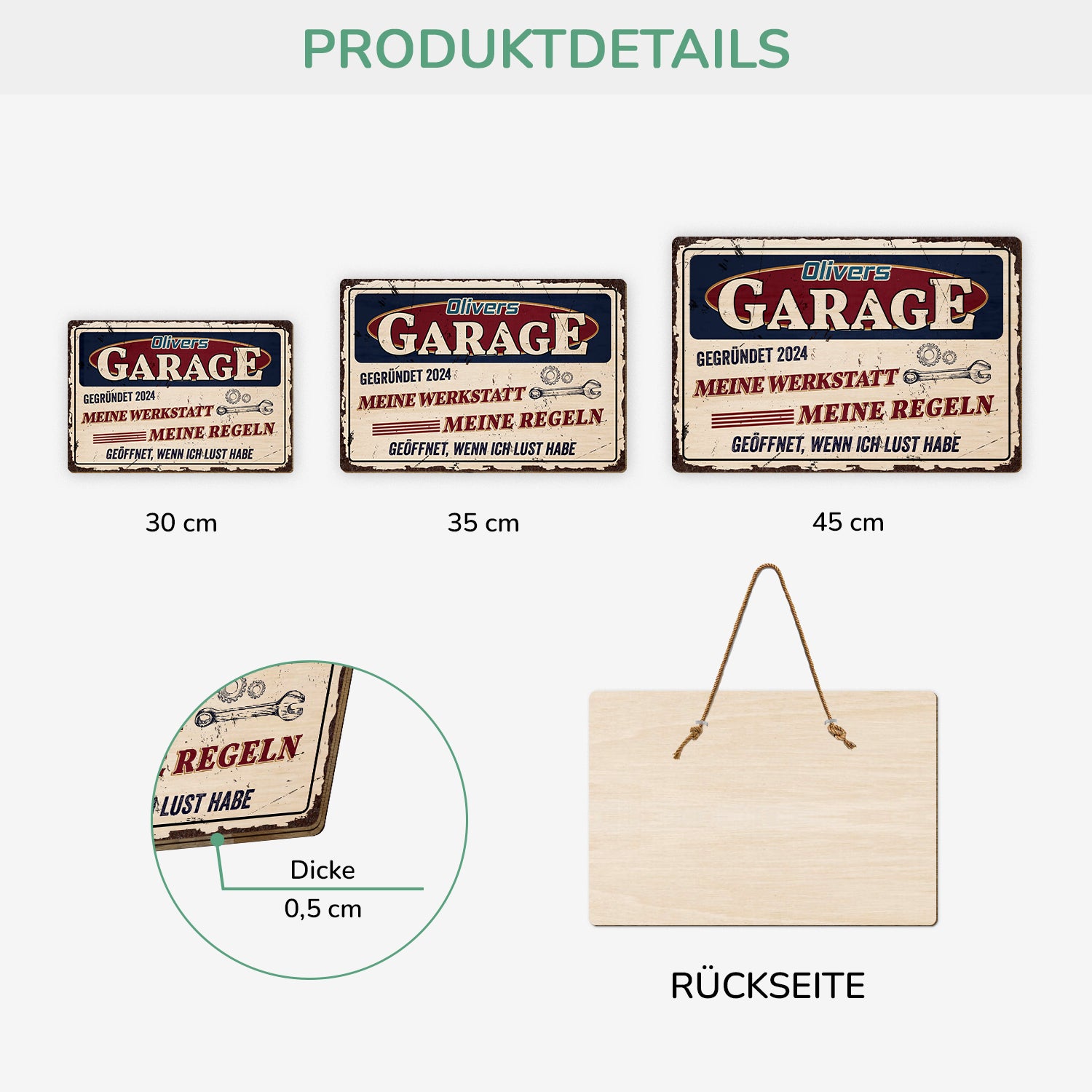 2959QGE3 garage werkstatt schild personalisiert holz manner 2959QKL5B_5b93acbe c8b1 4d7f 9887 03ad74017920