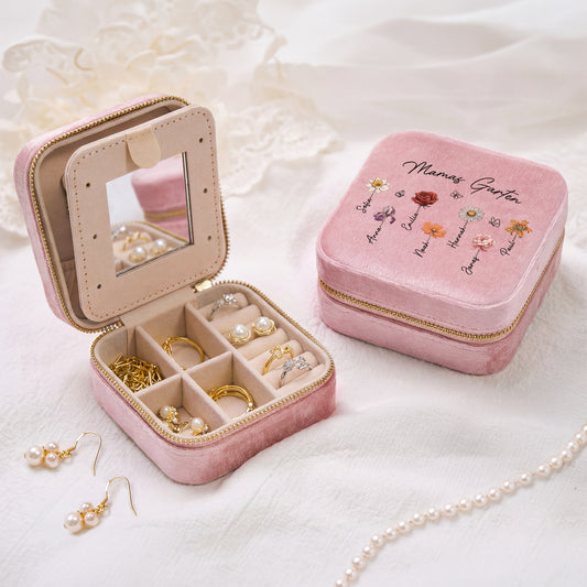 2966AGE2 omas garten personalisiertes geschenk  schmuckkastchen samt oma mama schmetterlinge lineart 2966aj8q5a_c120daea a530 4ef7 baae 0c780c74cb94