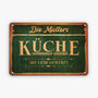2971EGE1 die kuche  personalisiertes turschild fur die familie
